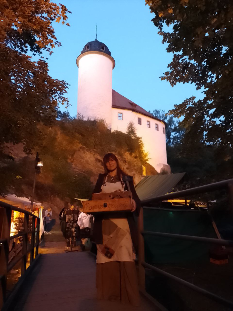 Abends Burg Rabenstein